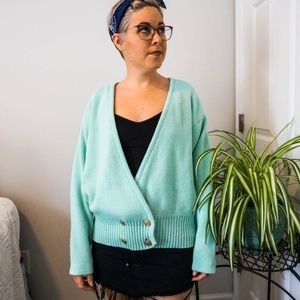 Vintage button sweater